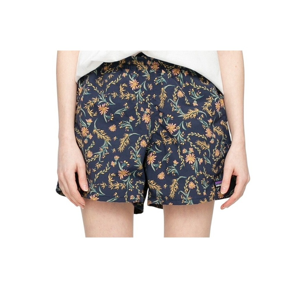 Patagonia Womens S Baggies Shorts in Seeded Multi New Navy